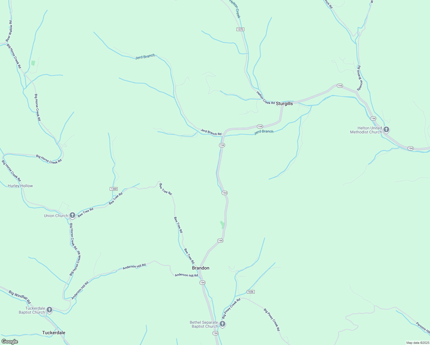 map of restaurants, bars, coffee shops, grocery stores, and more near 13261 North Carolina 194 in Lansing
