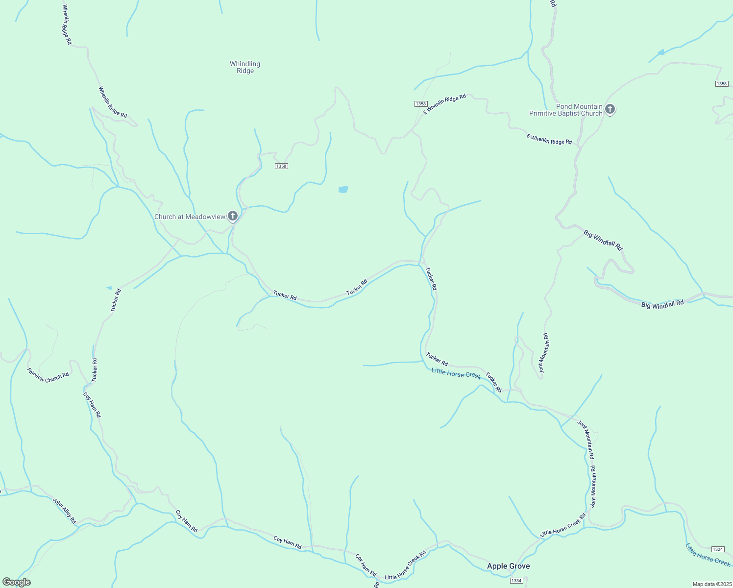 map of restaurants, bars, coffee shops, grocery stores, and more near 1347 Tucker Road in Lansing