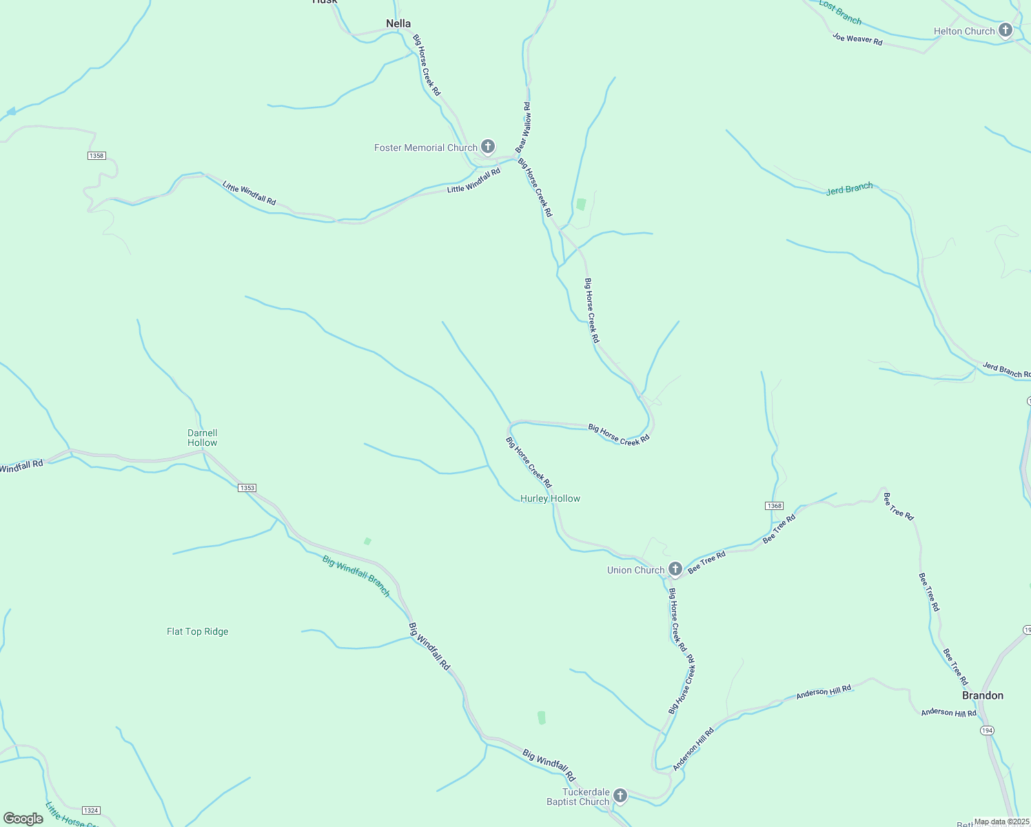 map of restaurants, bars, coffee shops, grocery stores, and more near 2067 Big Horse Creek Rd in Lansing