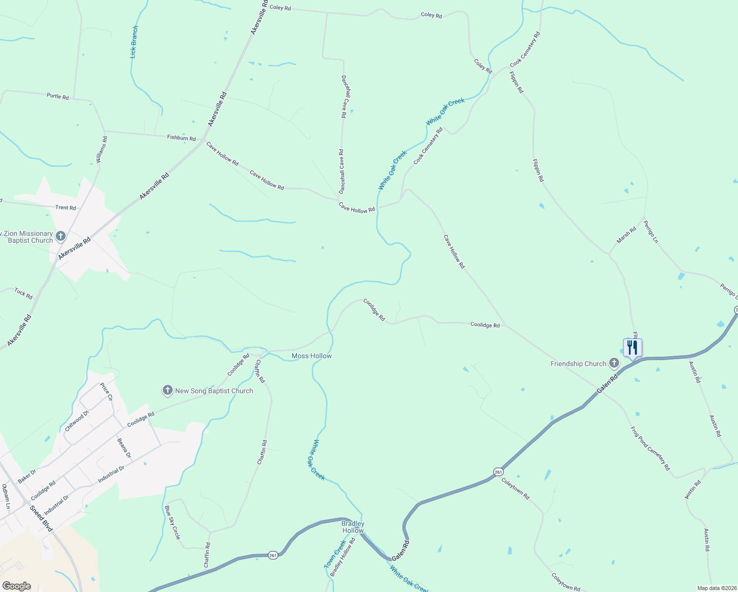 map of restaurants, bars, coffee shops, grocery stores, and more near 2113 Coolidge Road in Lafayette