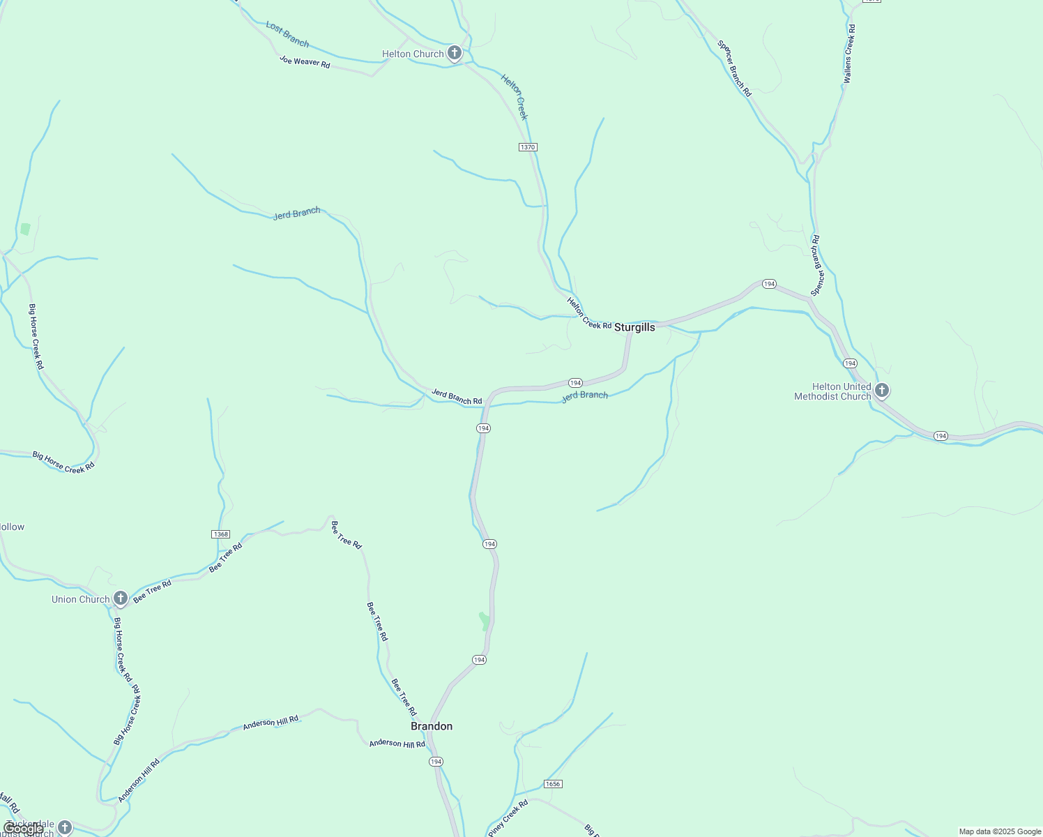 map of restaurants, bars, coffee shops, grocery stores, and more near 13752 North Carolina 194 in Lansing