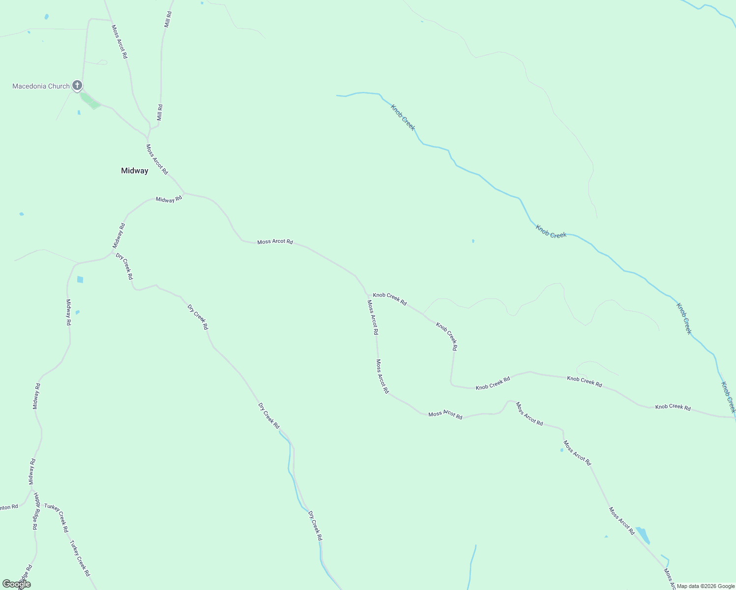 map of restaurants, bars, coffee shops, grocery stores, and more near 3936 Moss Arcot Road in Celina