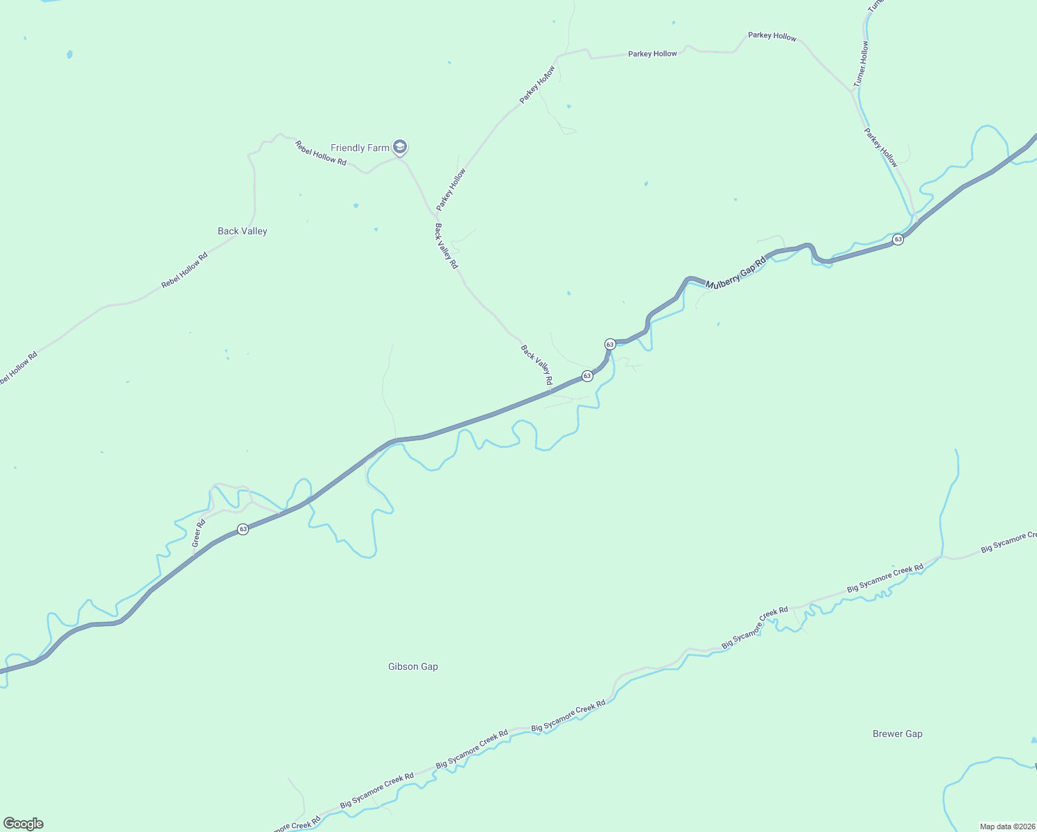 map of restaurants, bars, coffee shops, grocery stores, and more near 6979 Mulberry Gap Road in Tazewell