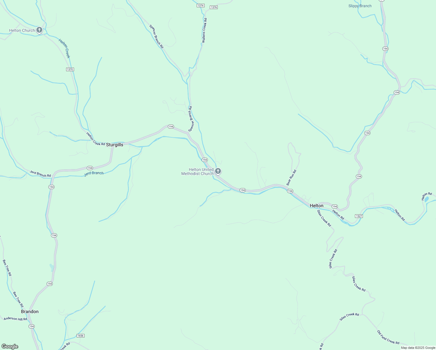 map of restaurants, bars, coffee shops, grocery stores, and more near 15323 North Carolina 194 in Lansing