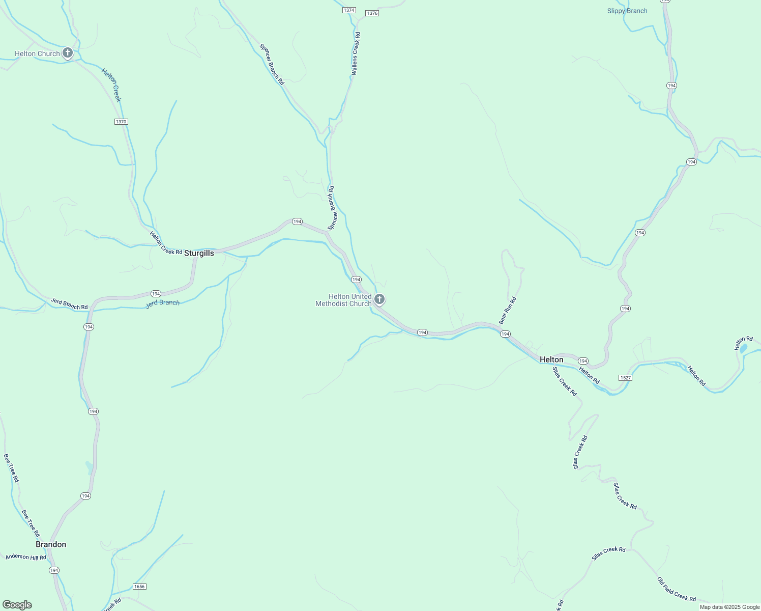 map of restaurants, bars, coffee shops, grocery stores, and more near 15323 North Carolina 194 in Lansing