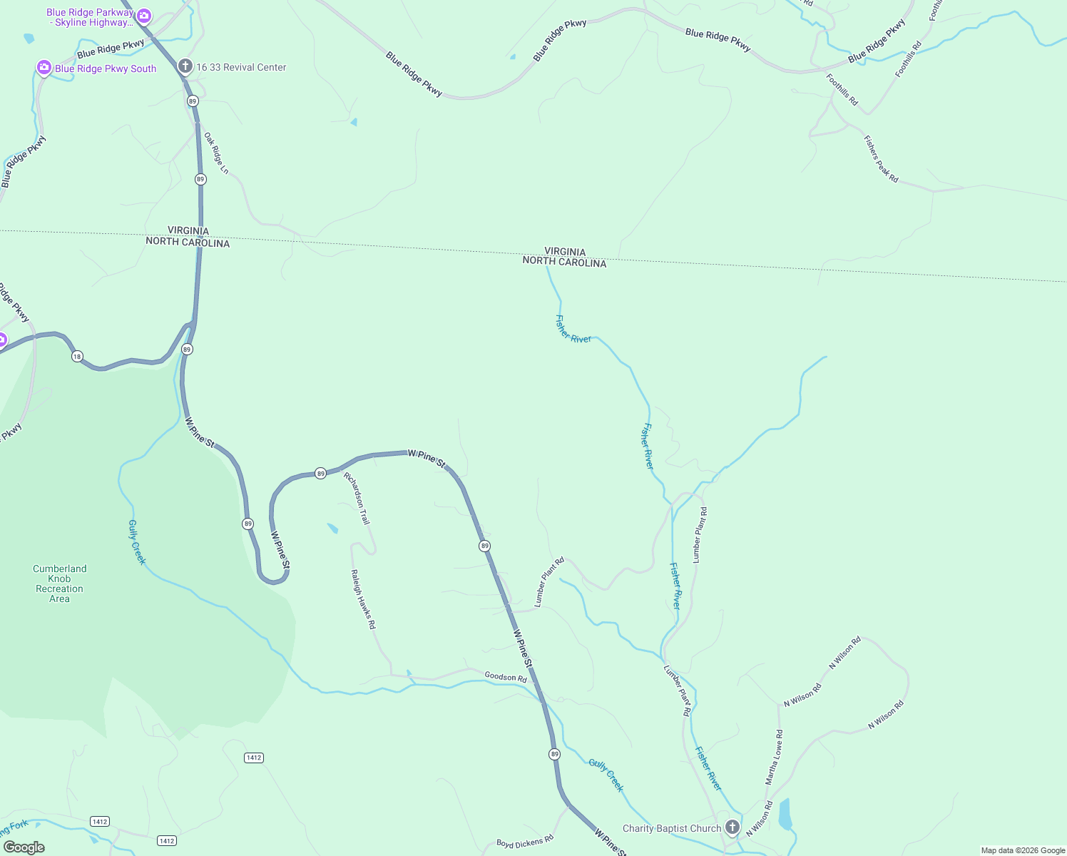 map of restaurants, bars, coffee shops, grocery stores, and more near 269 Navy Lane in Lowgap