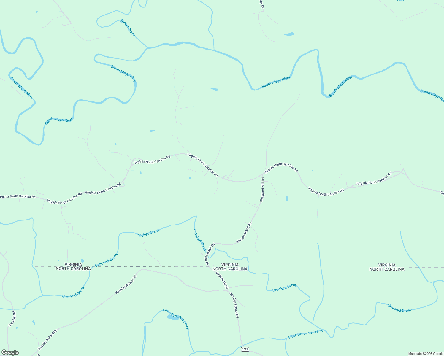 map of restaurants, bars, coffee shops, grocery stores, and more near Virginia Nc Road in Stuart