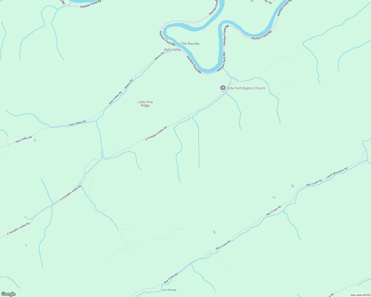 map of restaurants, bars, coffee shops, grocery stores, and more near 1028 East Pumpkin Valley Road in Eidson
