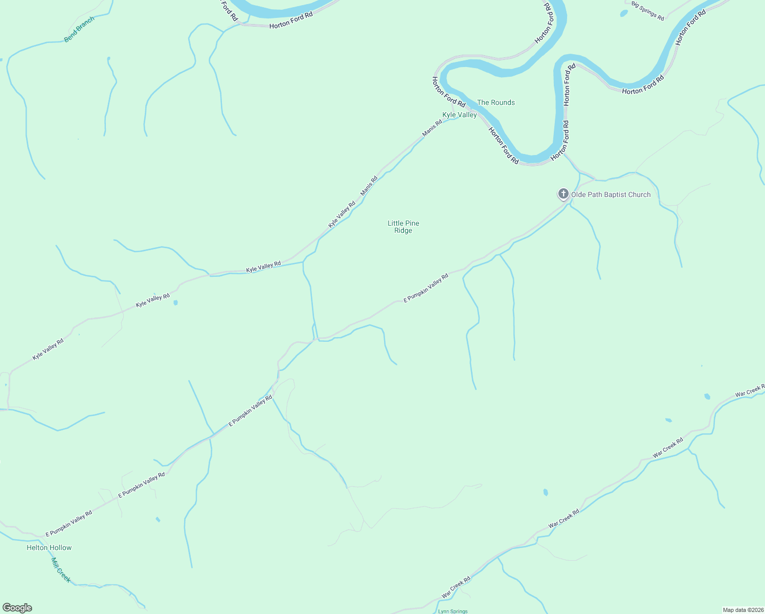 map of restaurants, bars, coffee shops, grocery stores, and more near 649 East Pumpkin Valley Road in Eidson