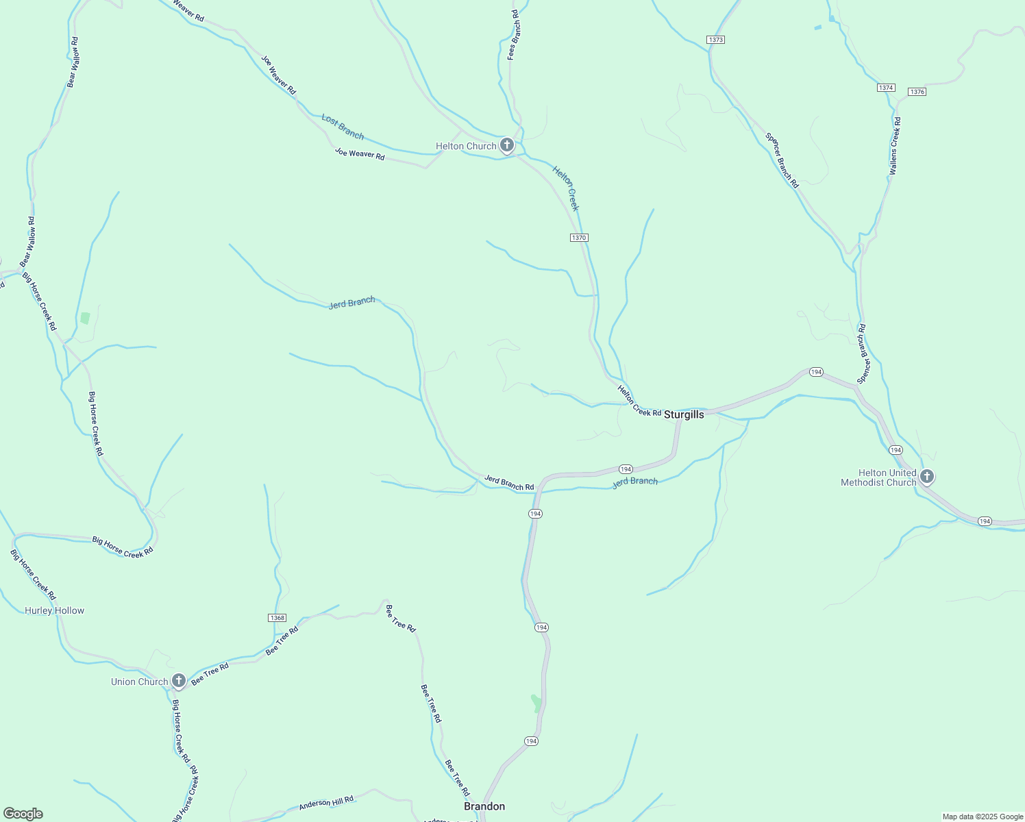 map of restaurants, bars, coffee shops, grocery stores, and more near 170 Jerd Branch Road in Lansing