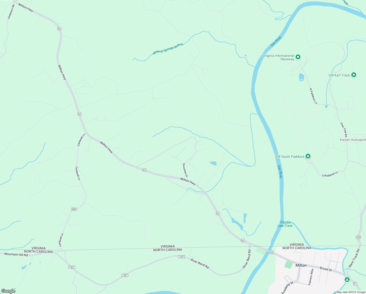 map of restaurants, bars, coffee shops, grocery stores, and more near 107 Willow Court in Ringgold