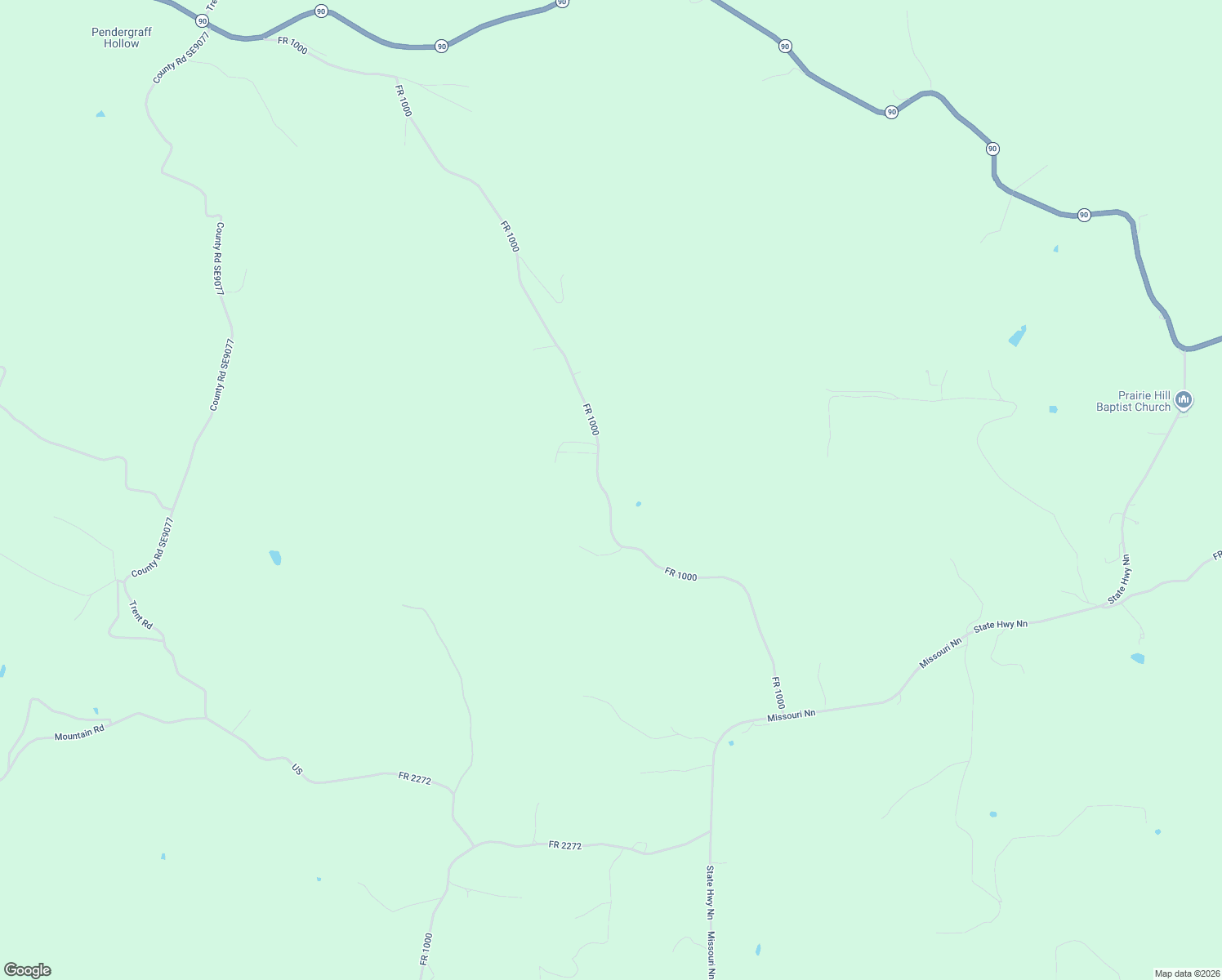 map of restaurants, bars, coffee shops, grocery stores, and more near 26655 Farm Road 1000 in Washburn