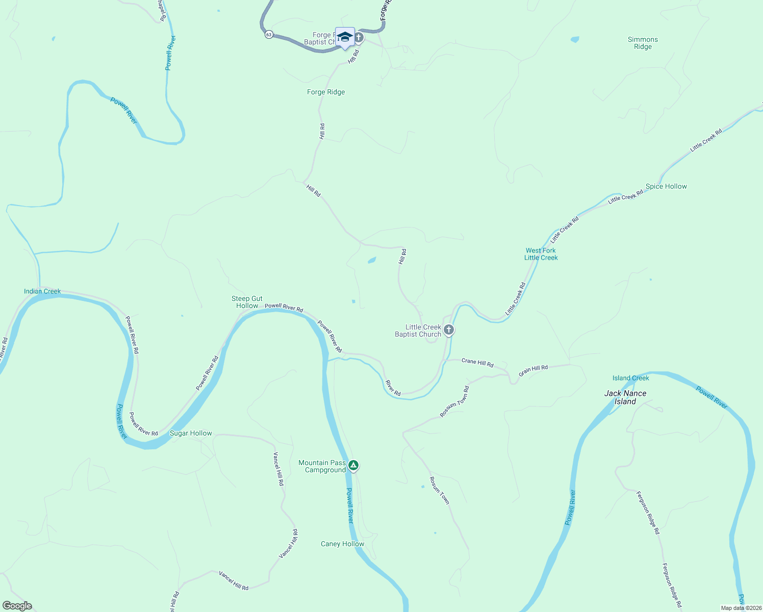 map of restaurants, bars, coffee shops, grocery stores, and more near 273 Frank Massengill Ln in Harrogate
