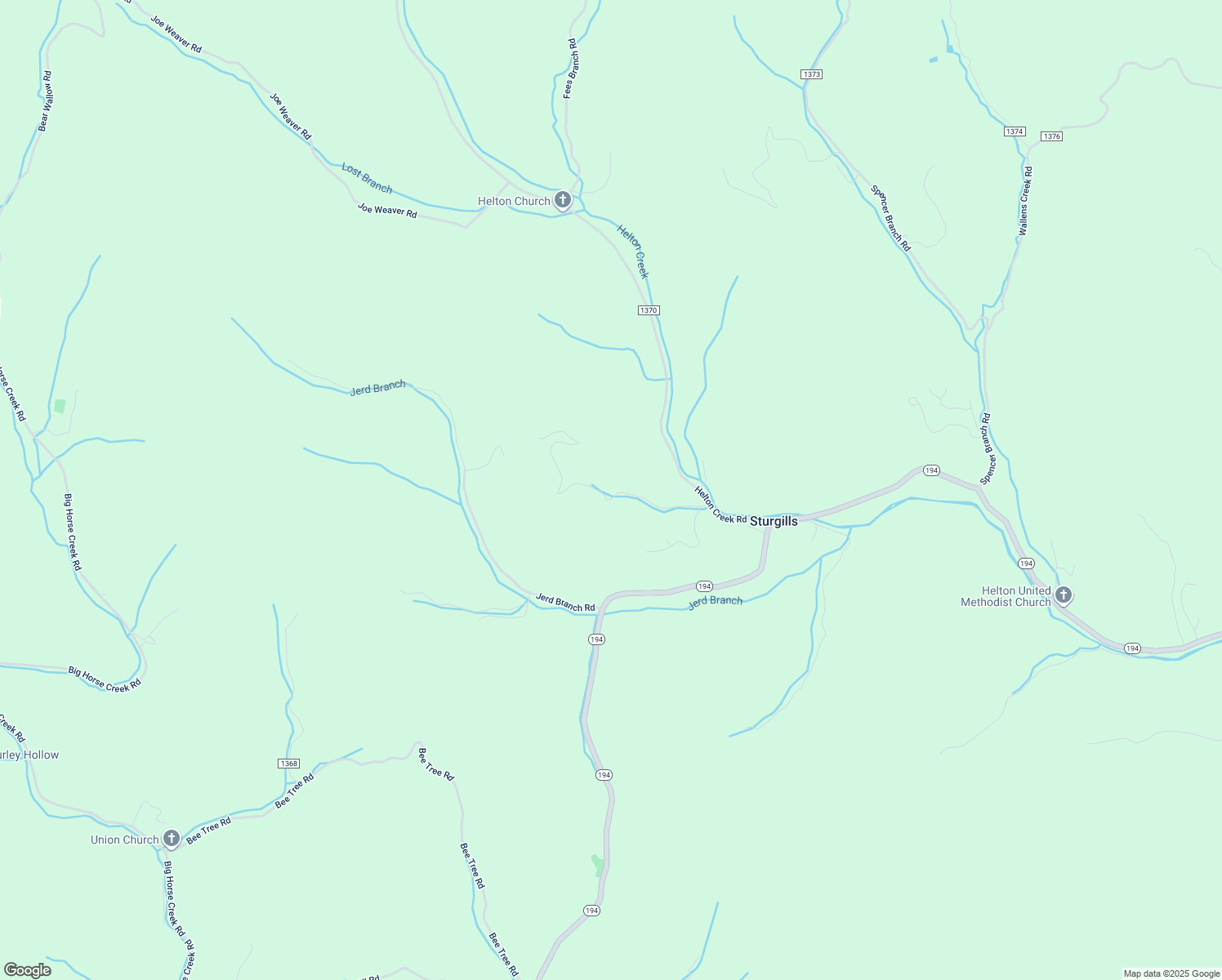 map of restaurants, bars, coffee shops, grocery stores, and more near 275 Helton Creek Road in Lansing