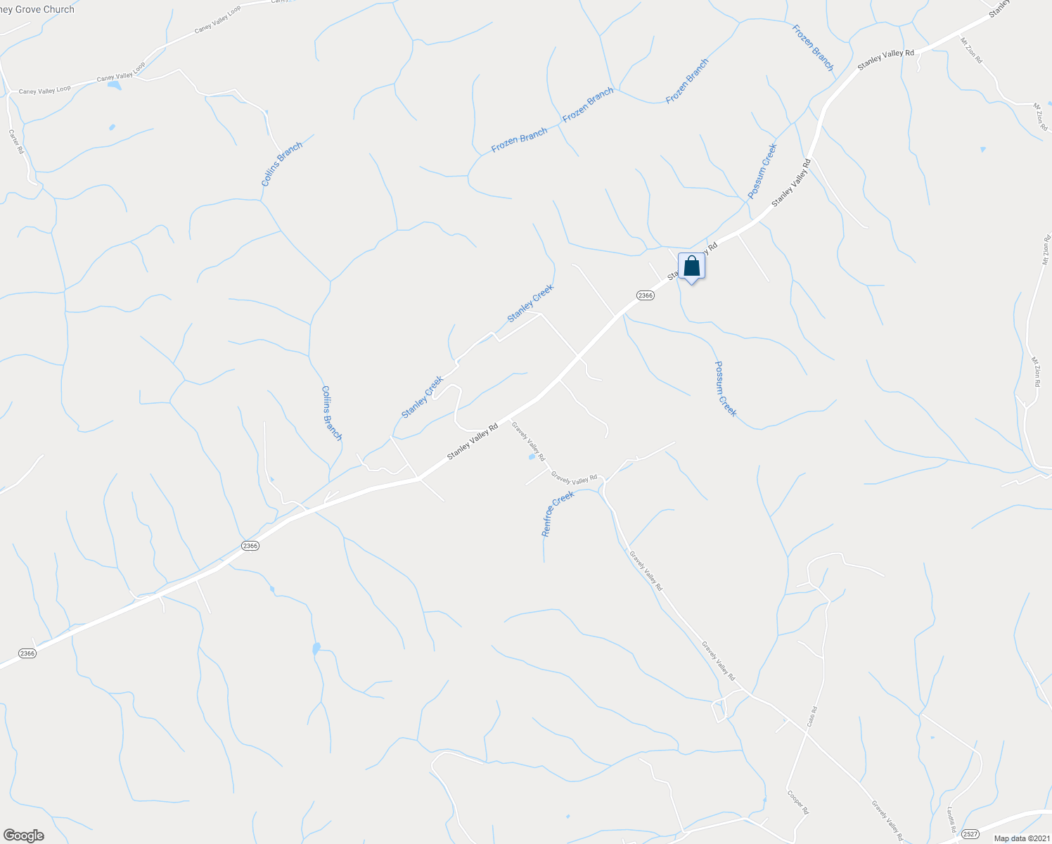 map of restaurants, bars, coffee shops, grocery stores, and more near 103 Gravely Valley Rd in Surgoinsville