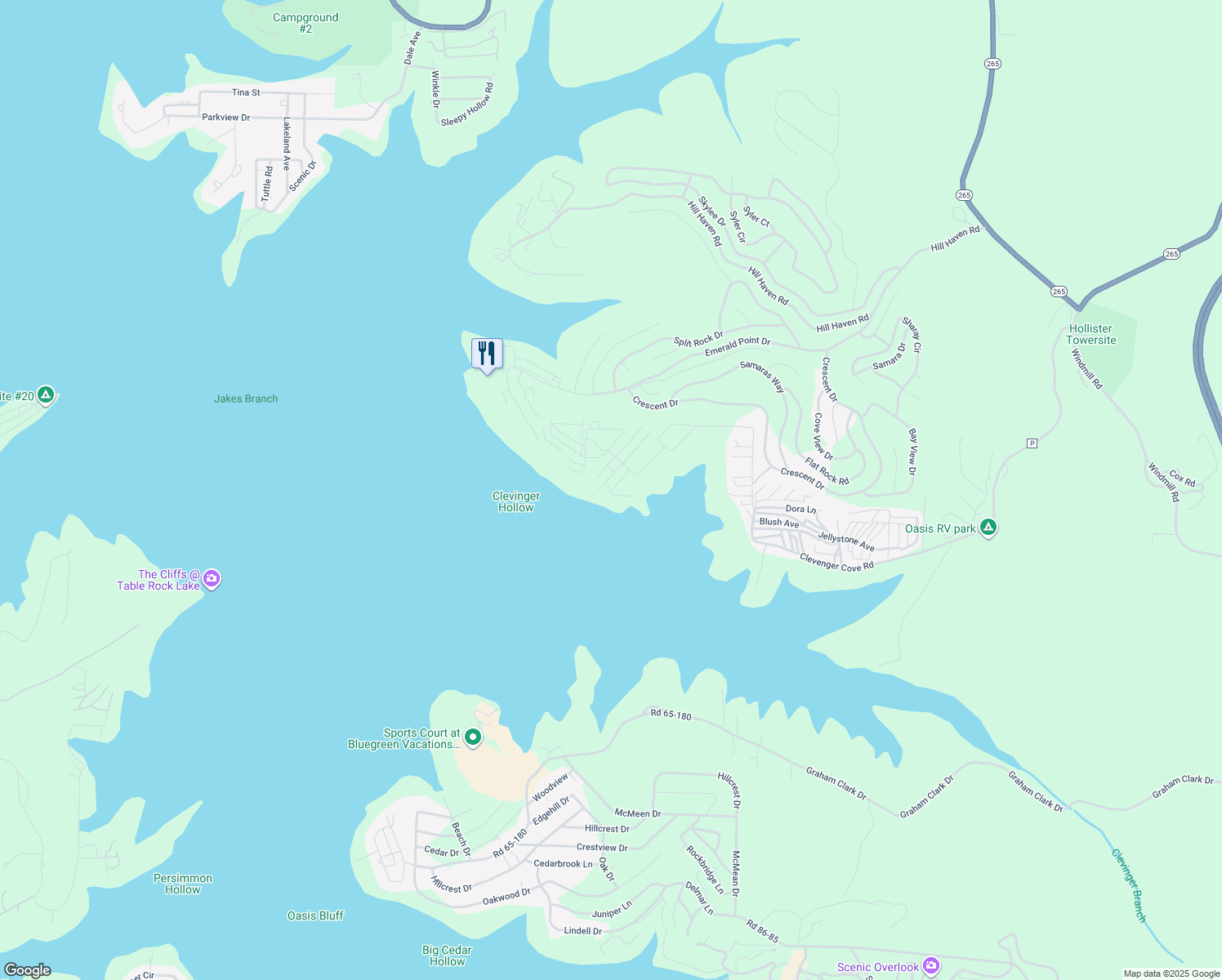 map of restaurants, bars, coffee shops, grocery stores, and more near 149 Coveview Rd in Hollister