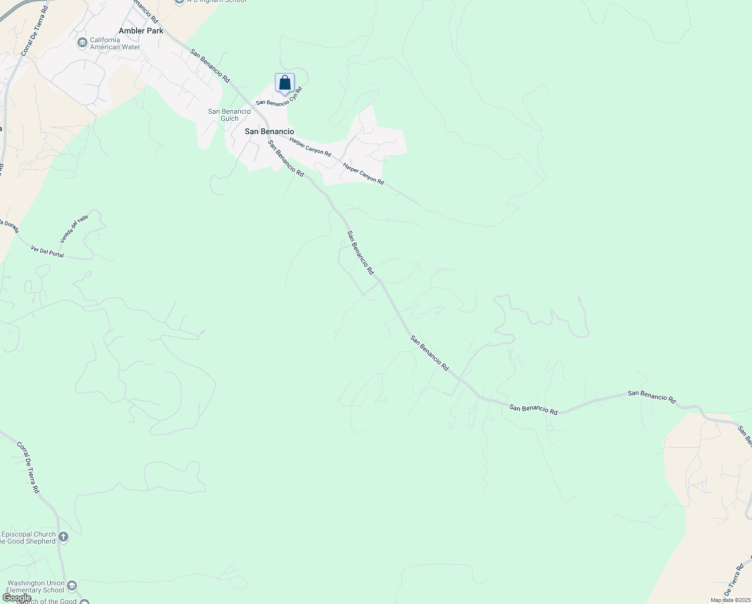 map of restaurants, bars, coffee shops, grocery stores, and more near 212 San Benancio Road in Salinas