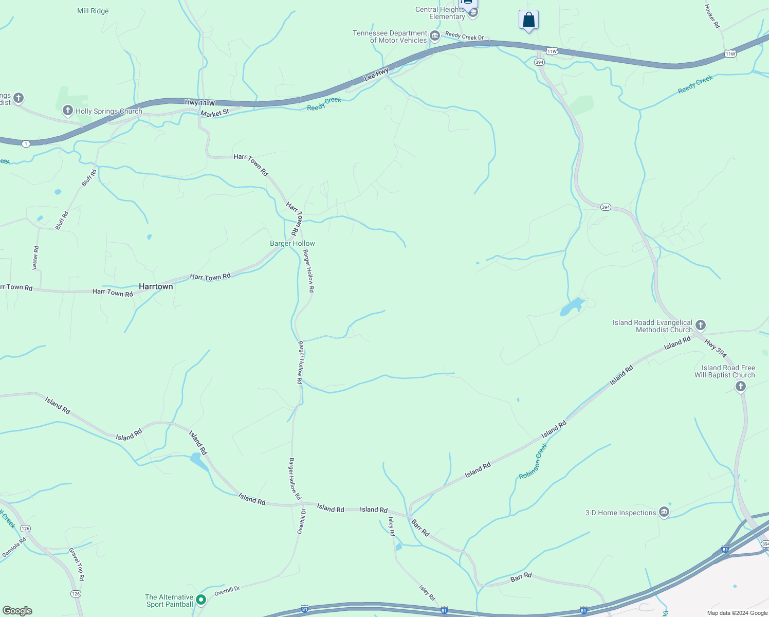 map of restaurants, bars, coffee shops, grocery stores, and more near in Blountville