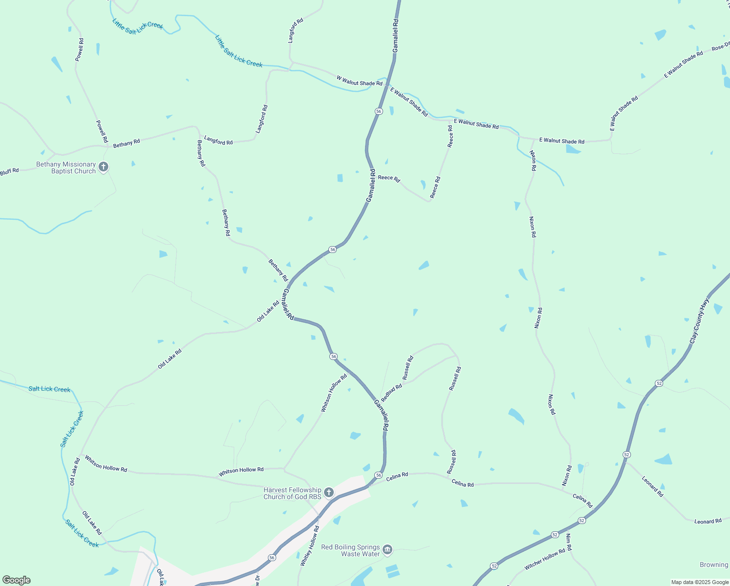 map of restaurants, bars, coffee shops, grocery stores, and more near in Red Boiling Springs