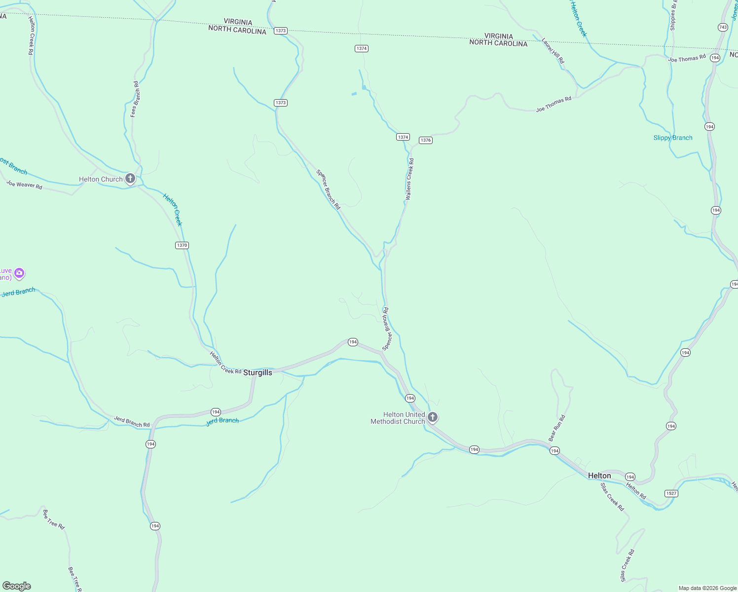 map of restaurants, bars, coffee shops, grocery stores, and more near 369 Spencer Branch Road in Lansing