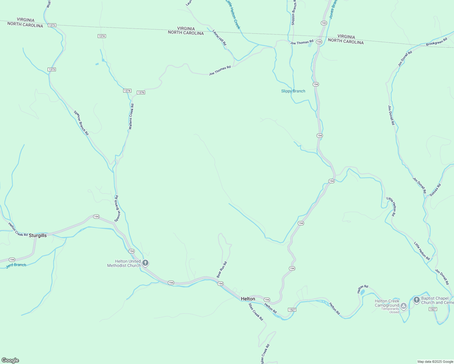 map of restaurants, bars, coffee shops, grocery stores, and more near 898 Ball Hollow Road in Grassy Creek