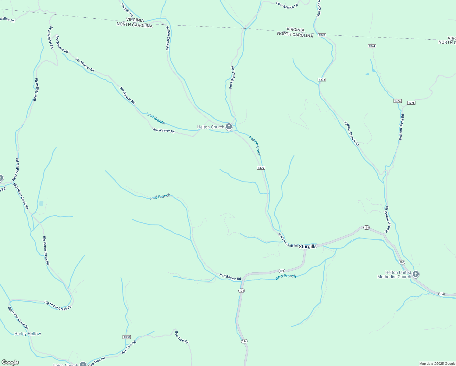 map of restaurants, bars, coffee shops, grocery stores, and more near 797 Helton Creek Road in Lansing