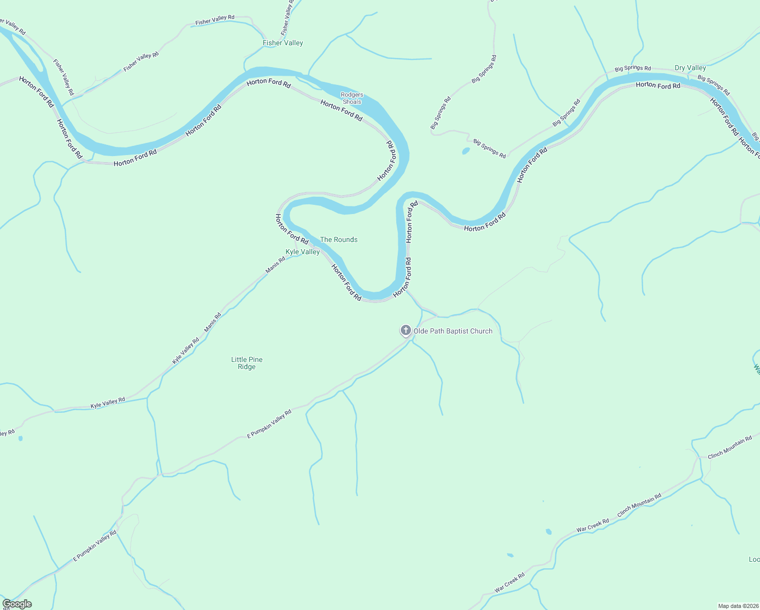 map of restaurants, bars, coffee shops, grocery stores, and more near in Kyles Ford