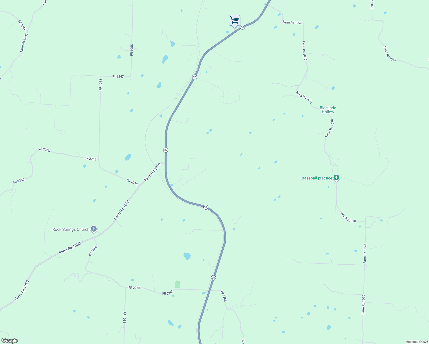 map of restaurants, bars, coffee shops, grocery stores, and more near 6233 Hunters Glen Road in Seligman
