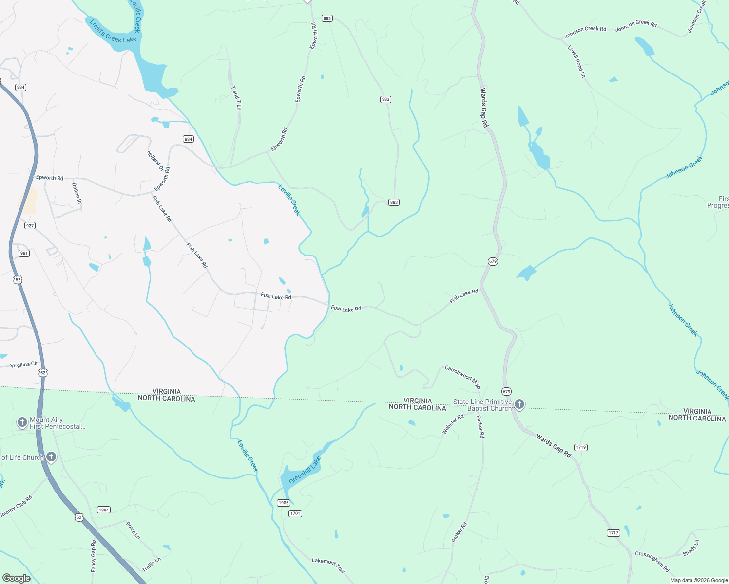 map of restaurants, bars, coffee shops, grocery stores, and more near Fishlake Road in Cana