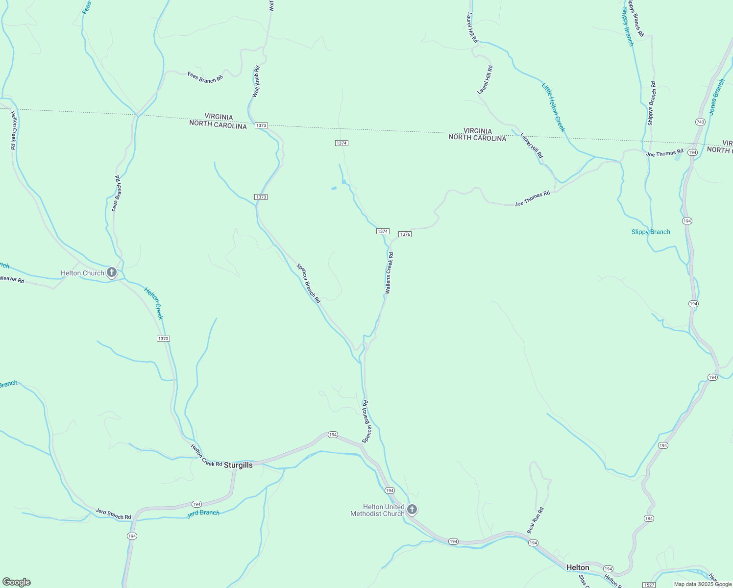 map of restaurants, bars, coffee shops, grocery stores, and more near 13815 North Carolina 194 in Lansing