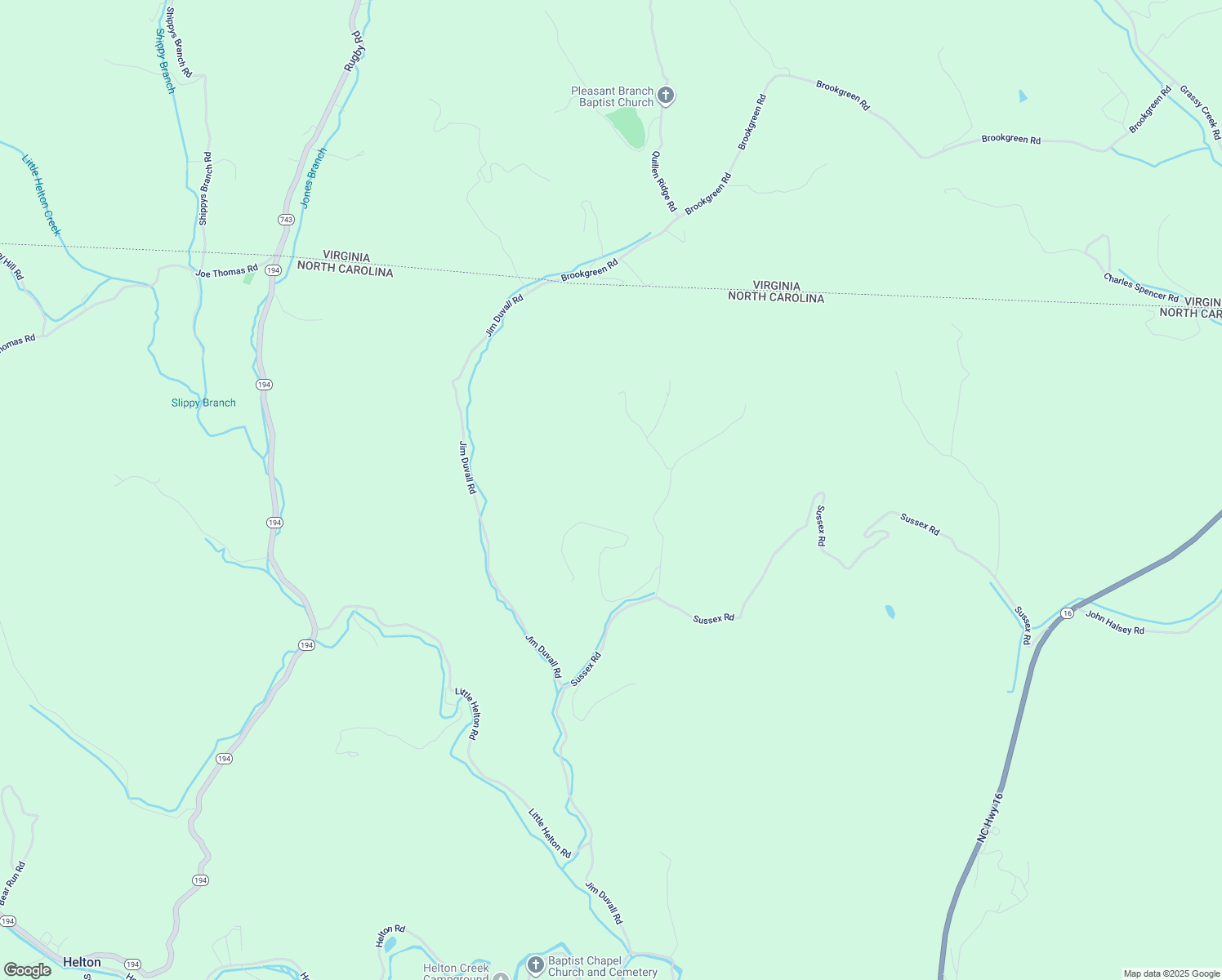 map of restaurants, bars, coffee shops, grocery stores, and more near 349 Young Road in Grassy Creek