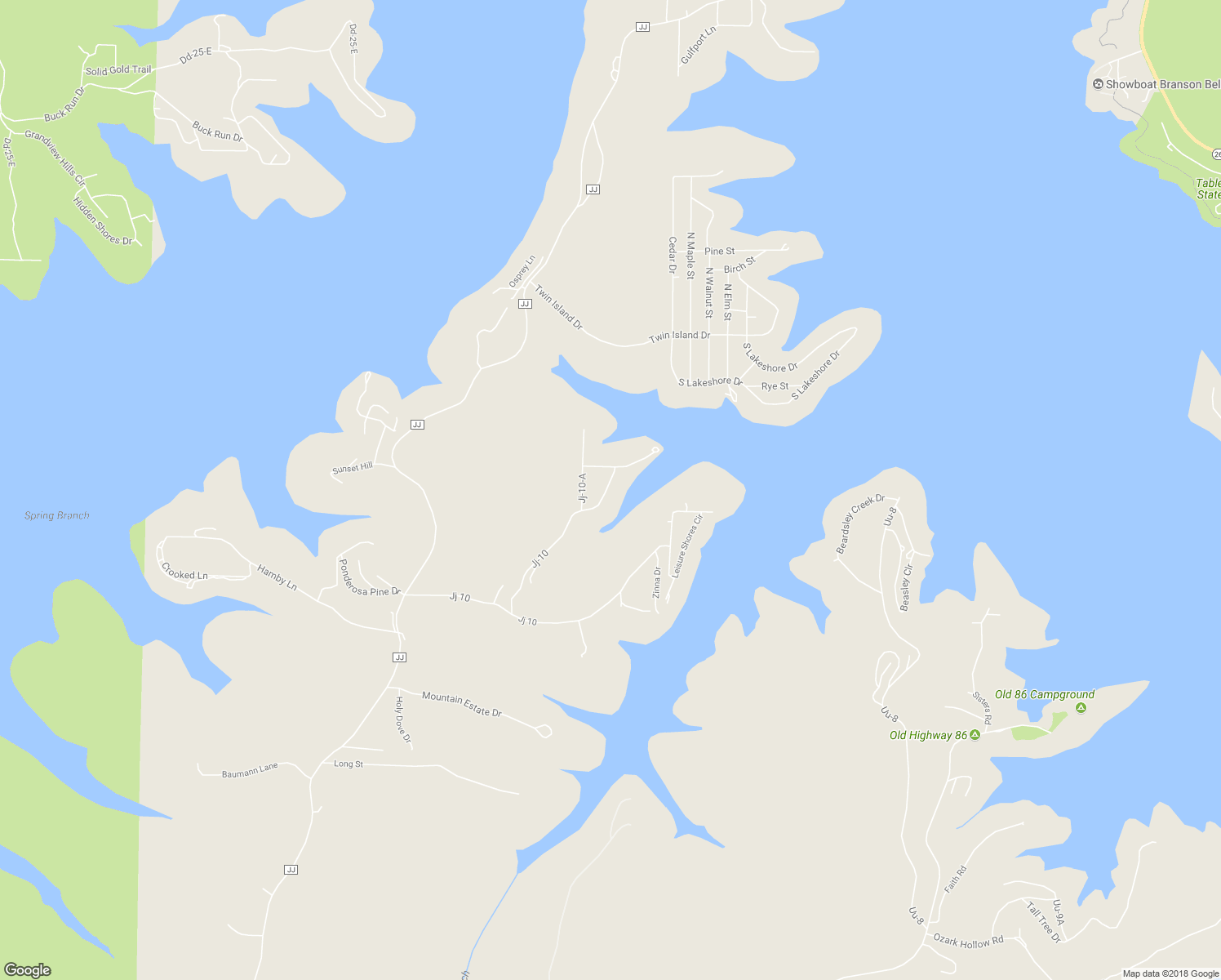map of restaurants, bars, coffee shops, grocery stores, and more near 144 Morning Side Lane in Blue Eye