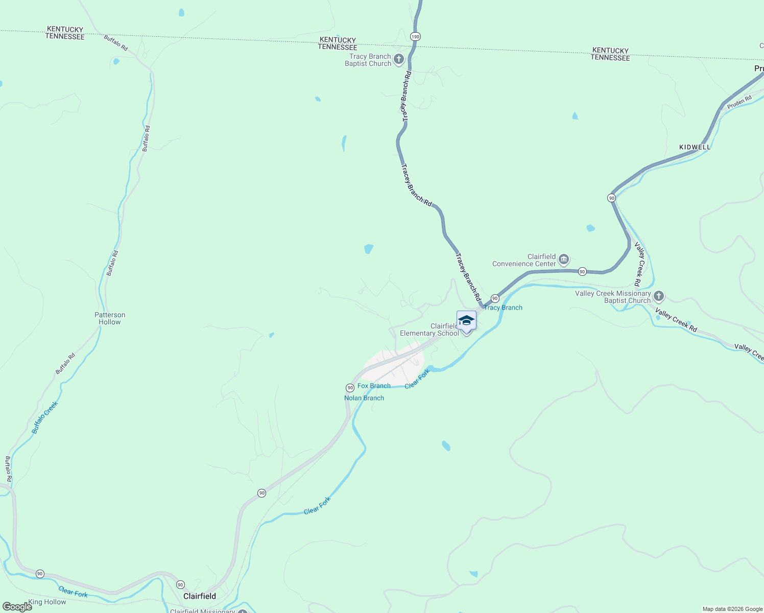 map of restaurants, bars, coffee shops, grocery stores, and more near 105 Brewer Hill in Clairfield