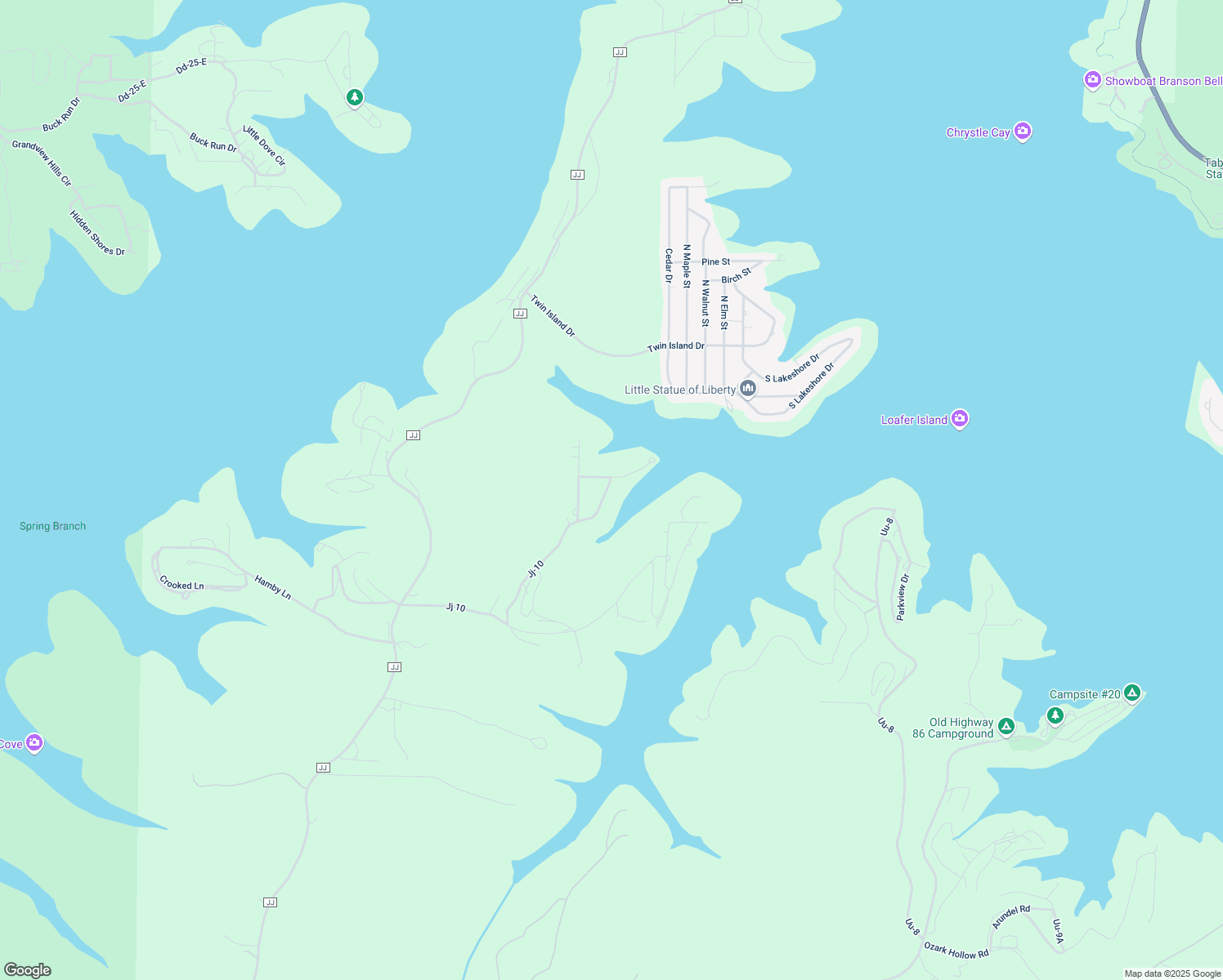map of restaurants, bars, coffee shops, grocery stores, and more near 180 Morning Side Lane in Blue Eye