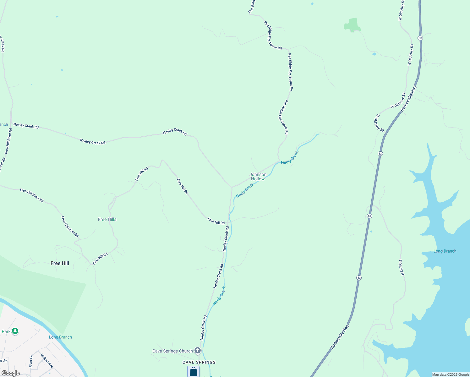map of restaurants, bars, coffee shops, grocery stores, and more near 1846 Neeley Creek Road in Celina