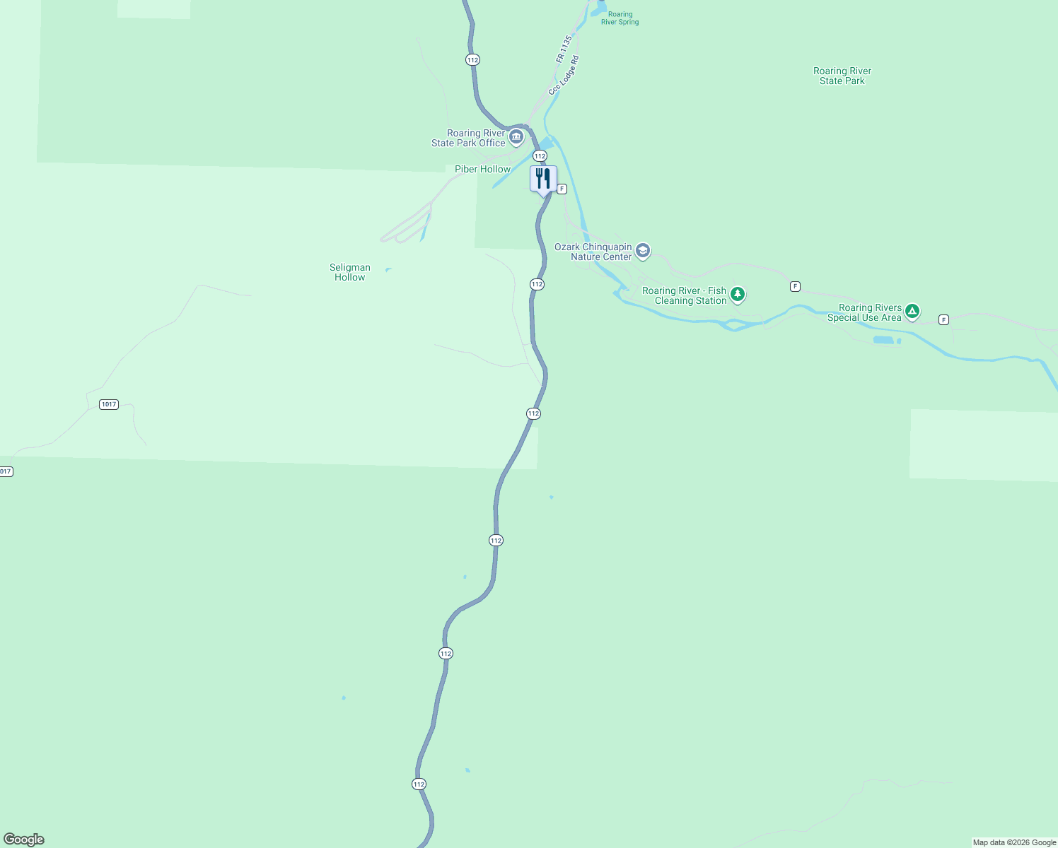 map of restaurants, bars, coffee shops, grocery stores, and more near 25496 State Highway 112 in Eagle Rock
