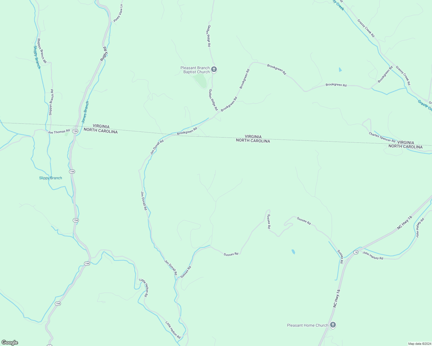 map of restaurants, bars, coffee shops, grocery stores, and more near 453 Young Road in Grassy Creek