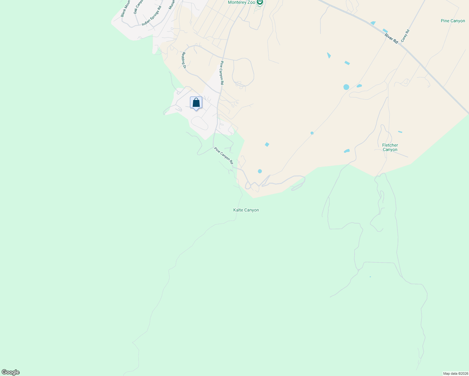 map of restaurants, bars, coffee shops, grocery stores, and more near 240 Pine Canyon Road in Salinas
