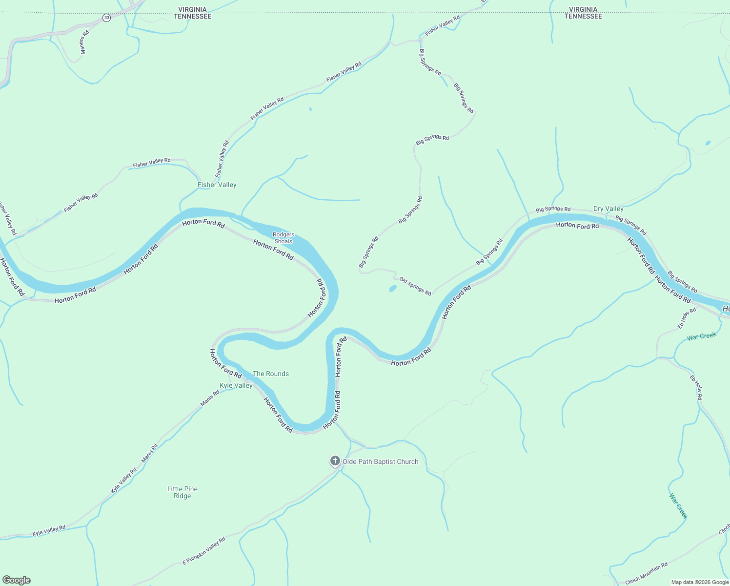 map of restaurants, bars, coffee shops, grocery stores, and more near in Kyles Ford
