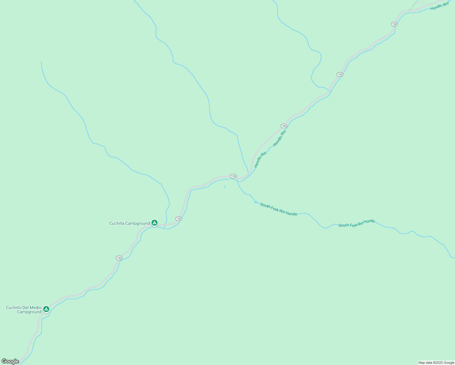 map of restaurants, bars, coffee shops, grocery stores, and more near 683 New Mexico 150 in Arroyo Seco
