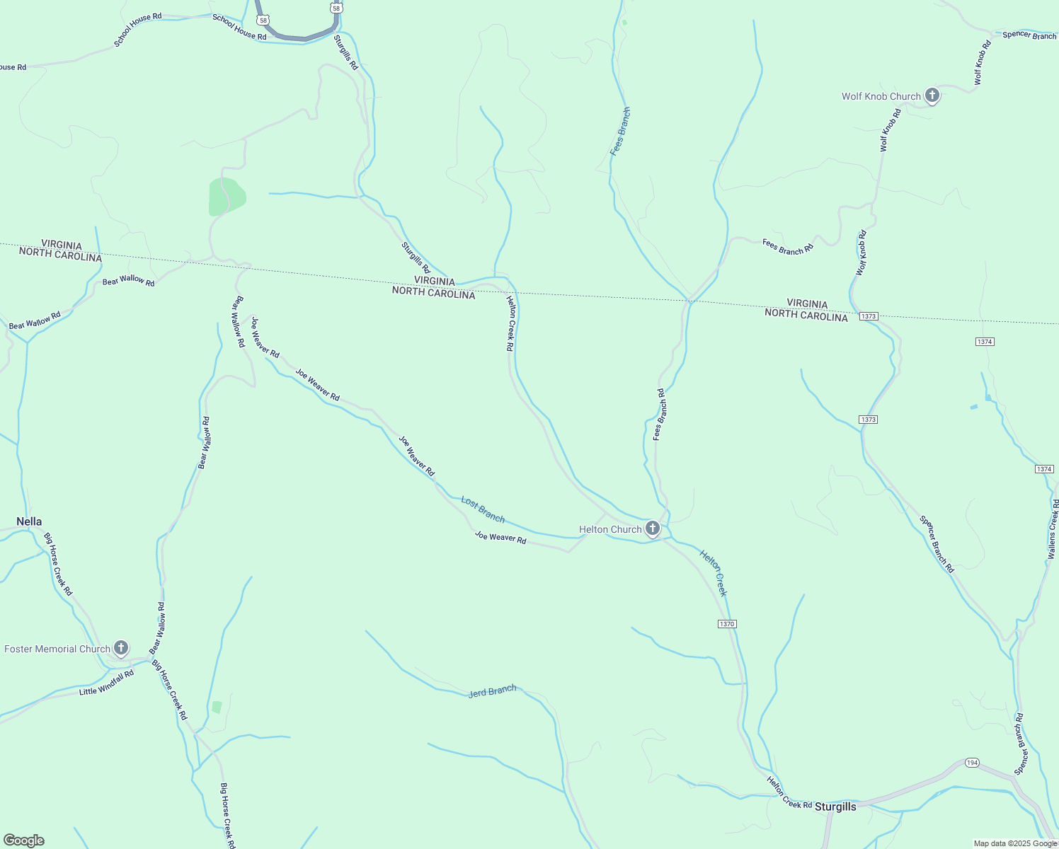 map of restaurants, bars, coffee shops, grocery stores, and more near 2045 Helton Creek Road in Lansing