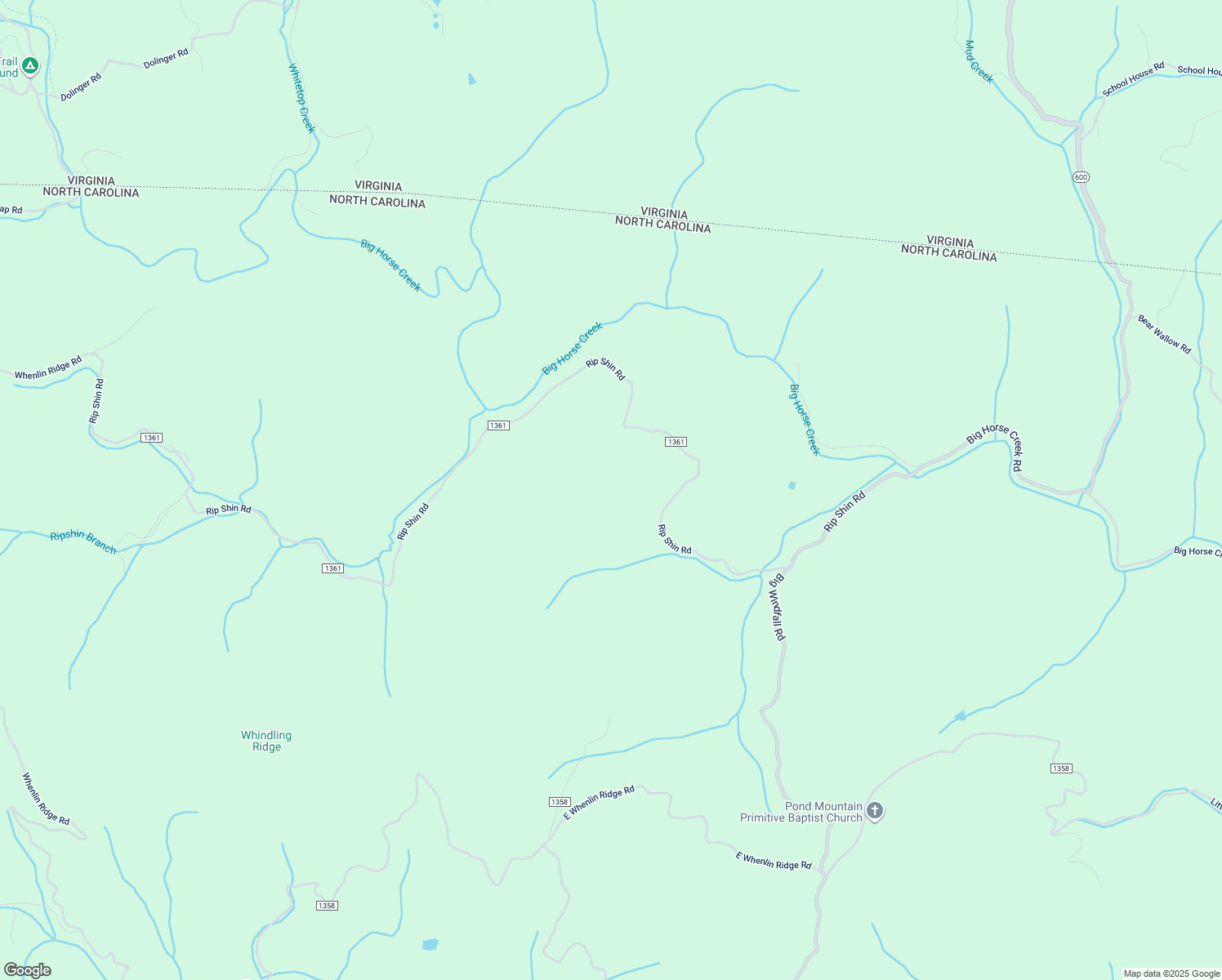 map of restaurants, bars, coffee shops, grocery stores, and more near 1069 Rip Shin Road in Lansing