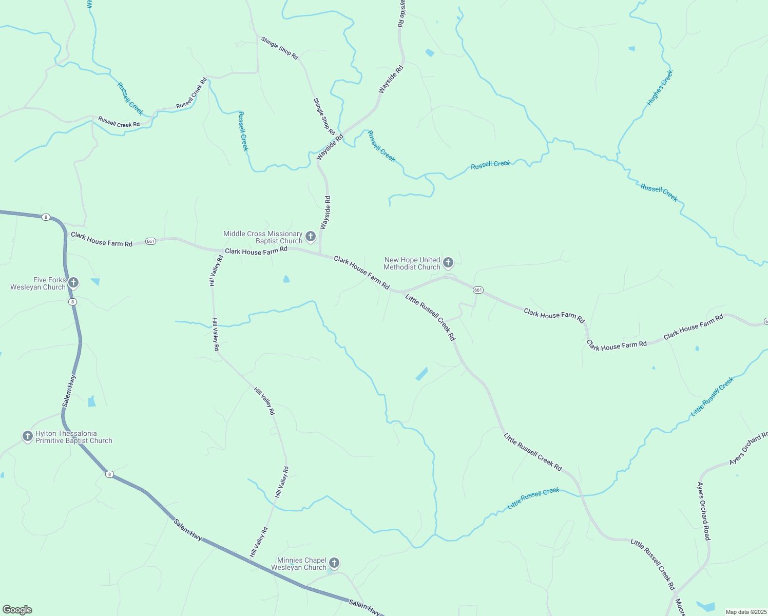 map of restaurants, bars, coffee shops, grocery stores, and more near 1291 Russell Creek Road in Stuart