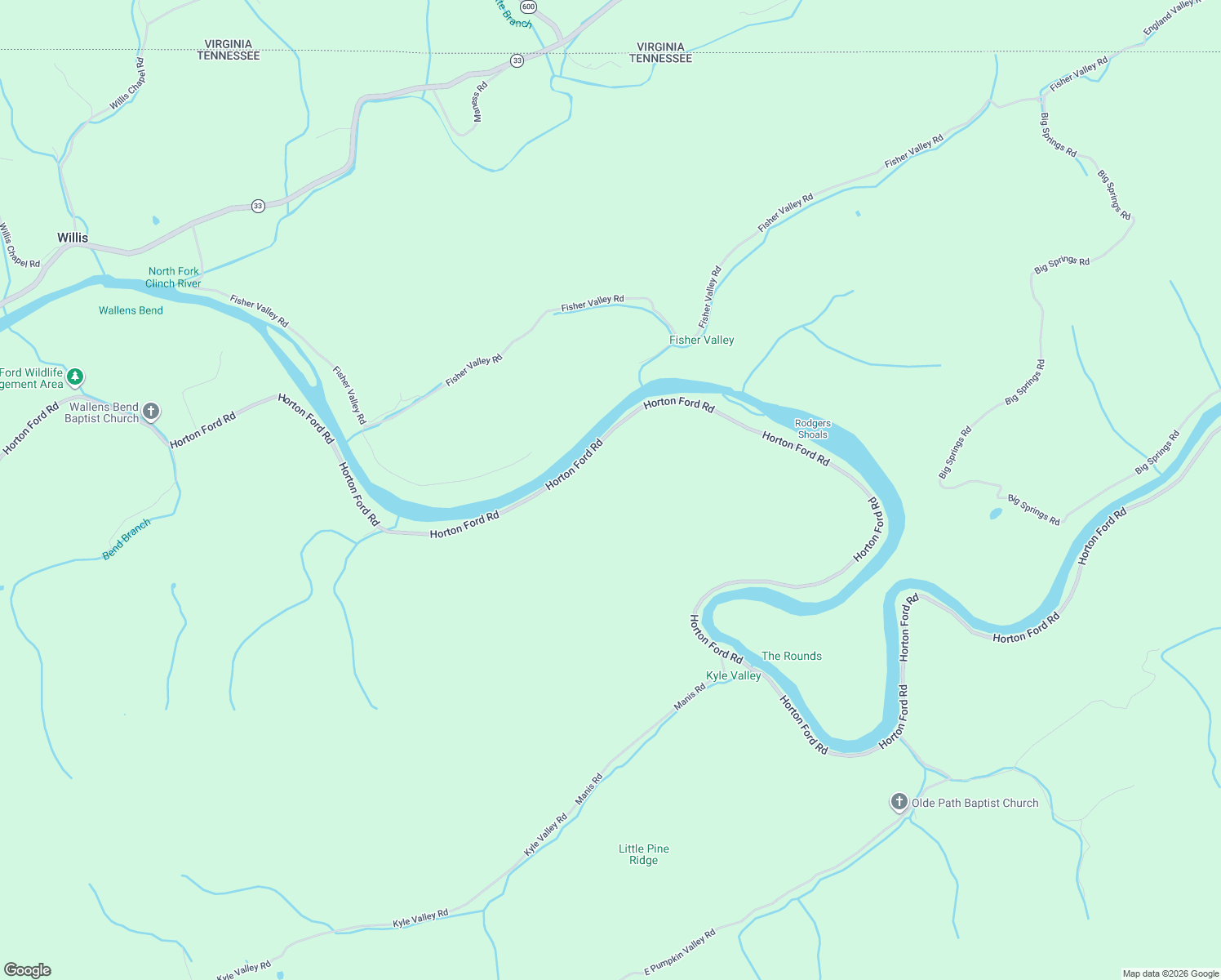 map of restaurants, bars, coffee shops, grocery stores, and more near Horton Ford Road in Hancock