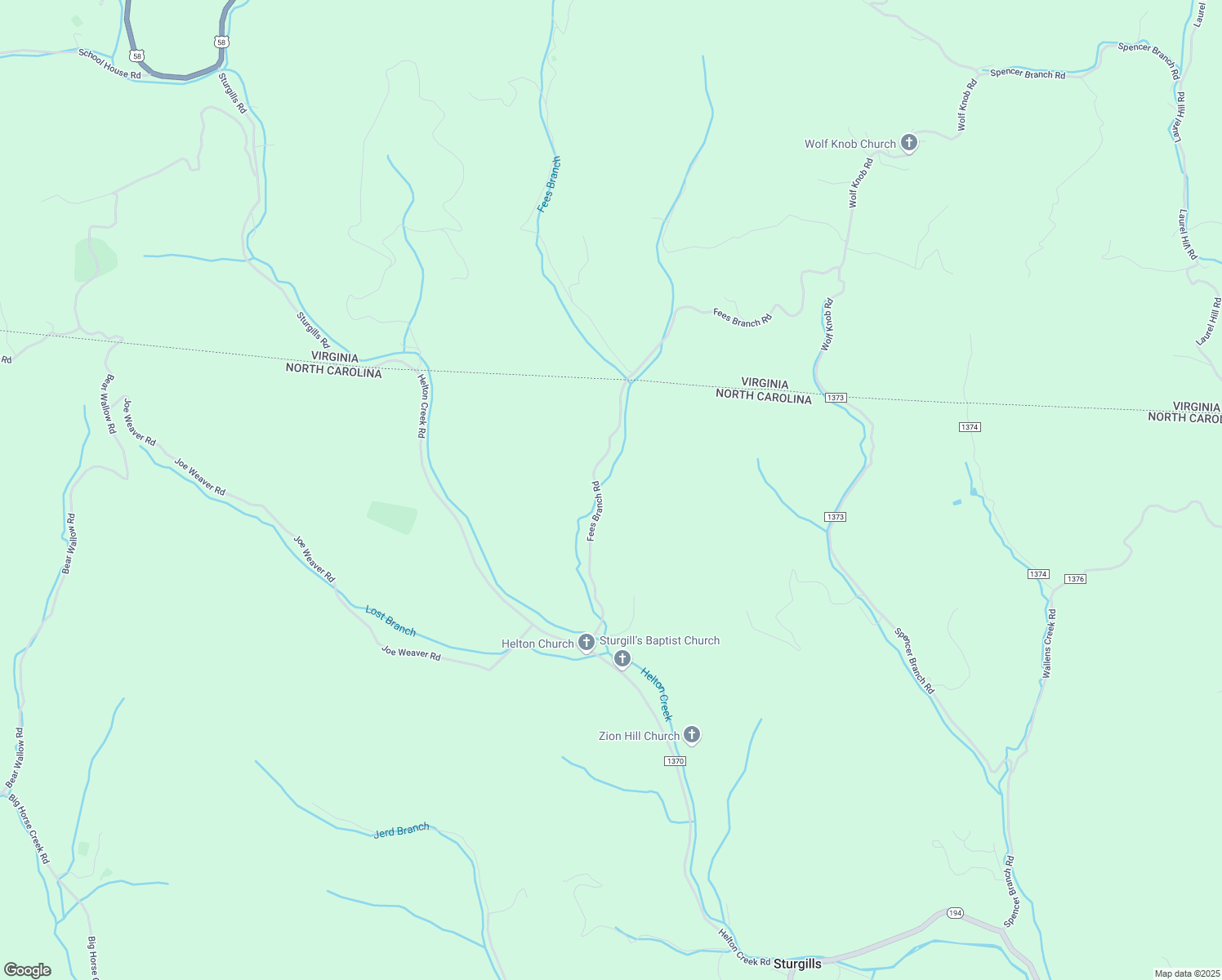 map of restaurants, bars, coffee shops, grocery stores, and more near 608 Fees Branch Road in Lansing