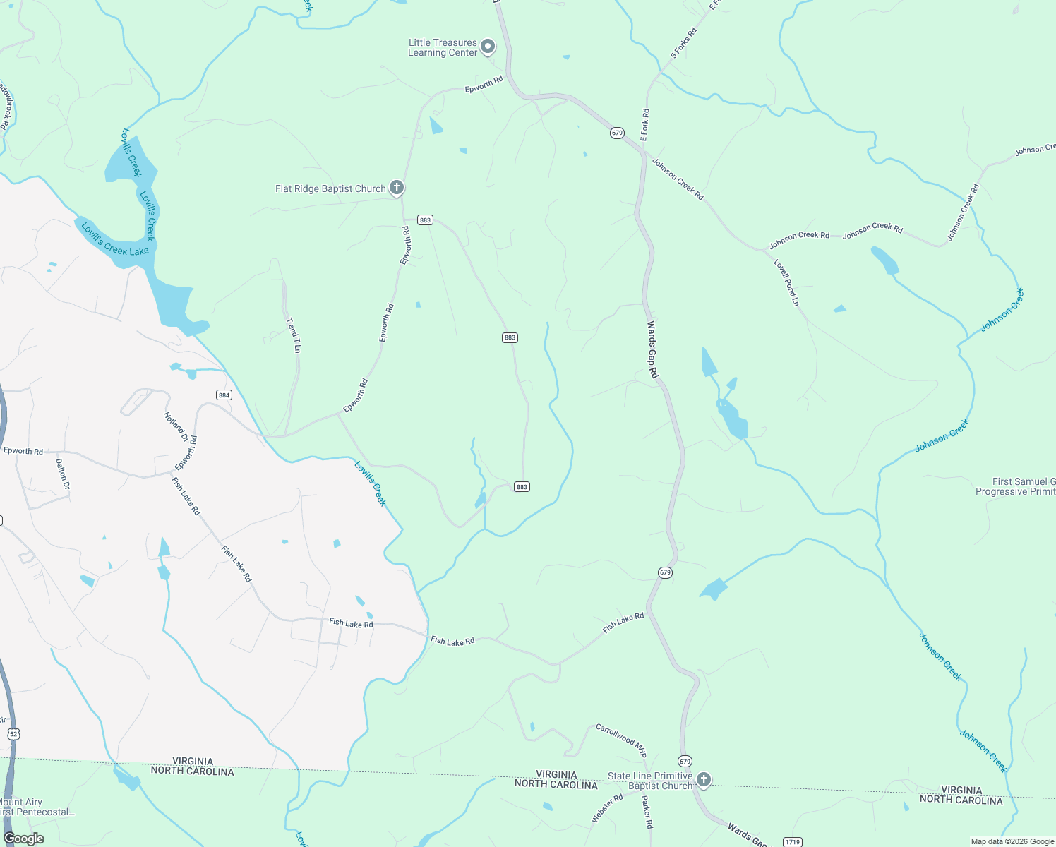 map of restaurants, bars, coffee shops, grocery stores, and more near 763 State Road 883 in Cana