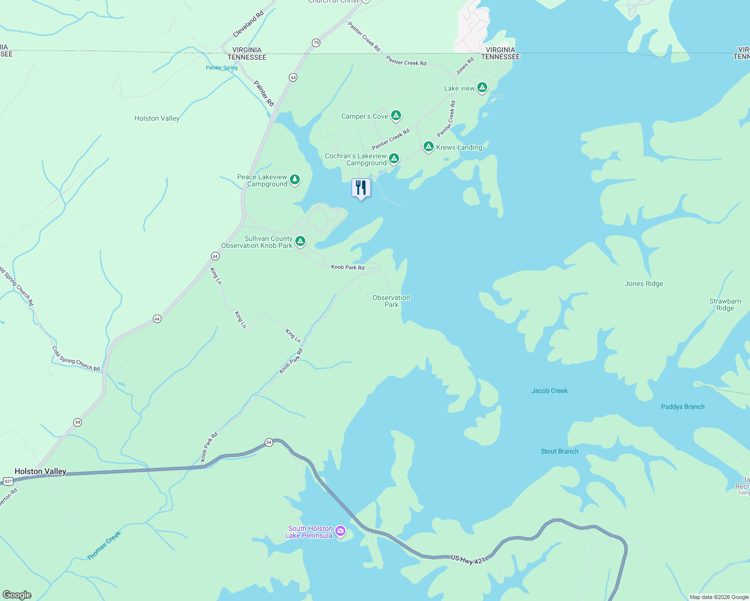 map of restaurants, bars, coffee shops, grocery stores, and more near 445 Woodbine Ln in Bristol