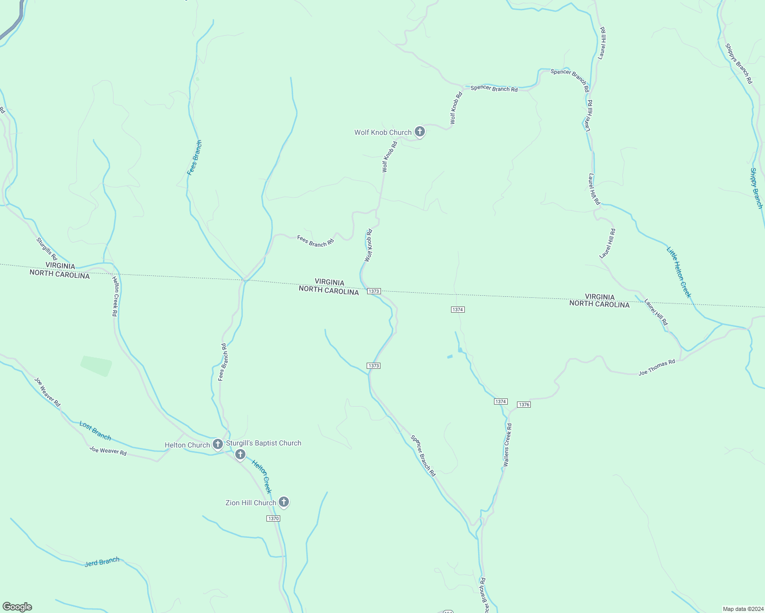 map of restaurants, bars, coffee shops, grocery stores, and more near 1941 Spencer Branch Road in Lansing