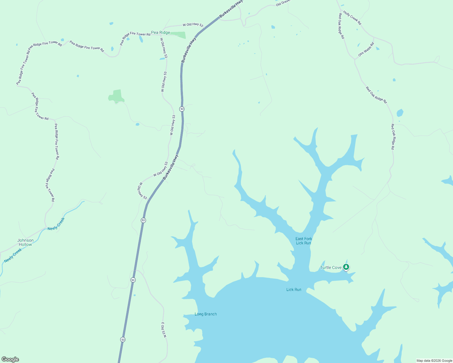 map of restaurants, bars, coffee shops, grocery stores, and more near 129 Jimmy Reneau Road in Celina