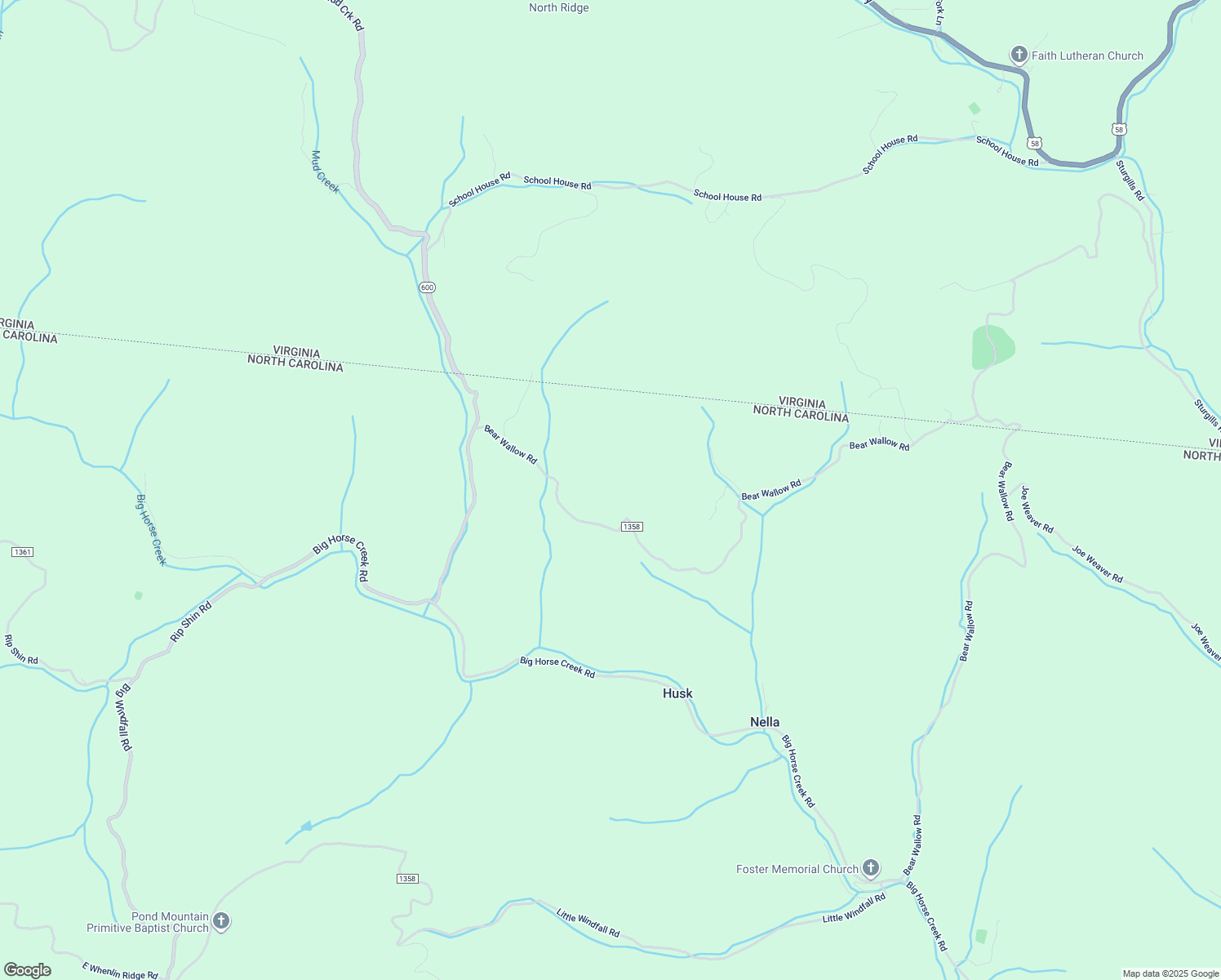 map of restaurants, bars, coffee shops, grocery stores, and more near 3520 Bear Wallow Road in Lansing